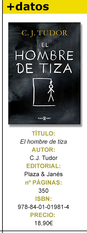 Crítica Literaria de 'El hombre de tiza' de C.J. Tudor por Charo Sardina