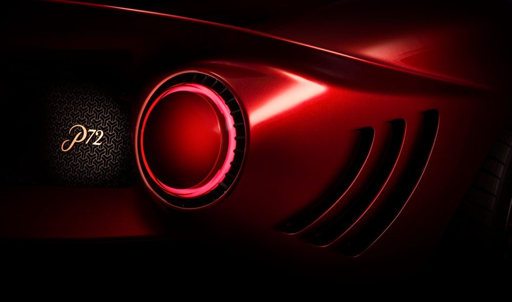 De-Tomaso-P72-Rear-Light