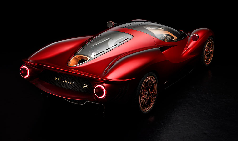 De-Tomaso-P72-Rear-top