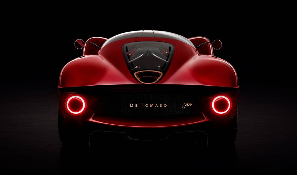 De-Tomaso-P72-Rear