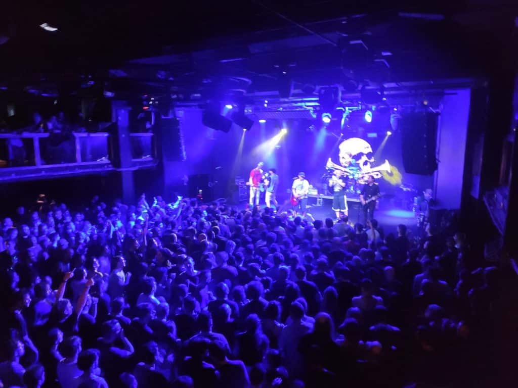 El grupo TALCO regaló al publico de Madrid su mejor sonido ska punk